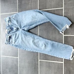 Abercrombie high rise skinny
